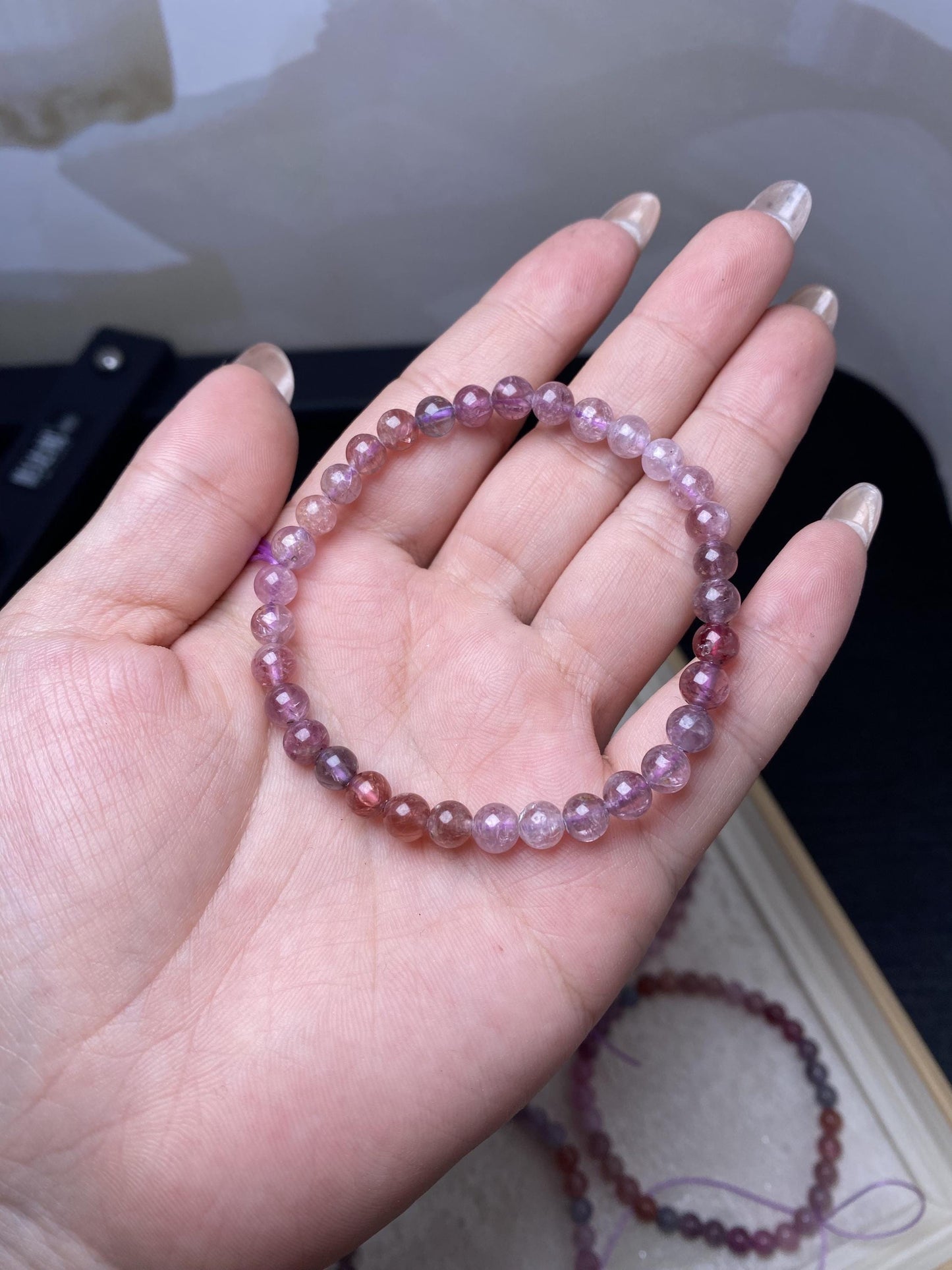 High quality rare cystal bracelets colorful spinel handmade bracelets beaded bracelets 5.5mm